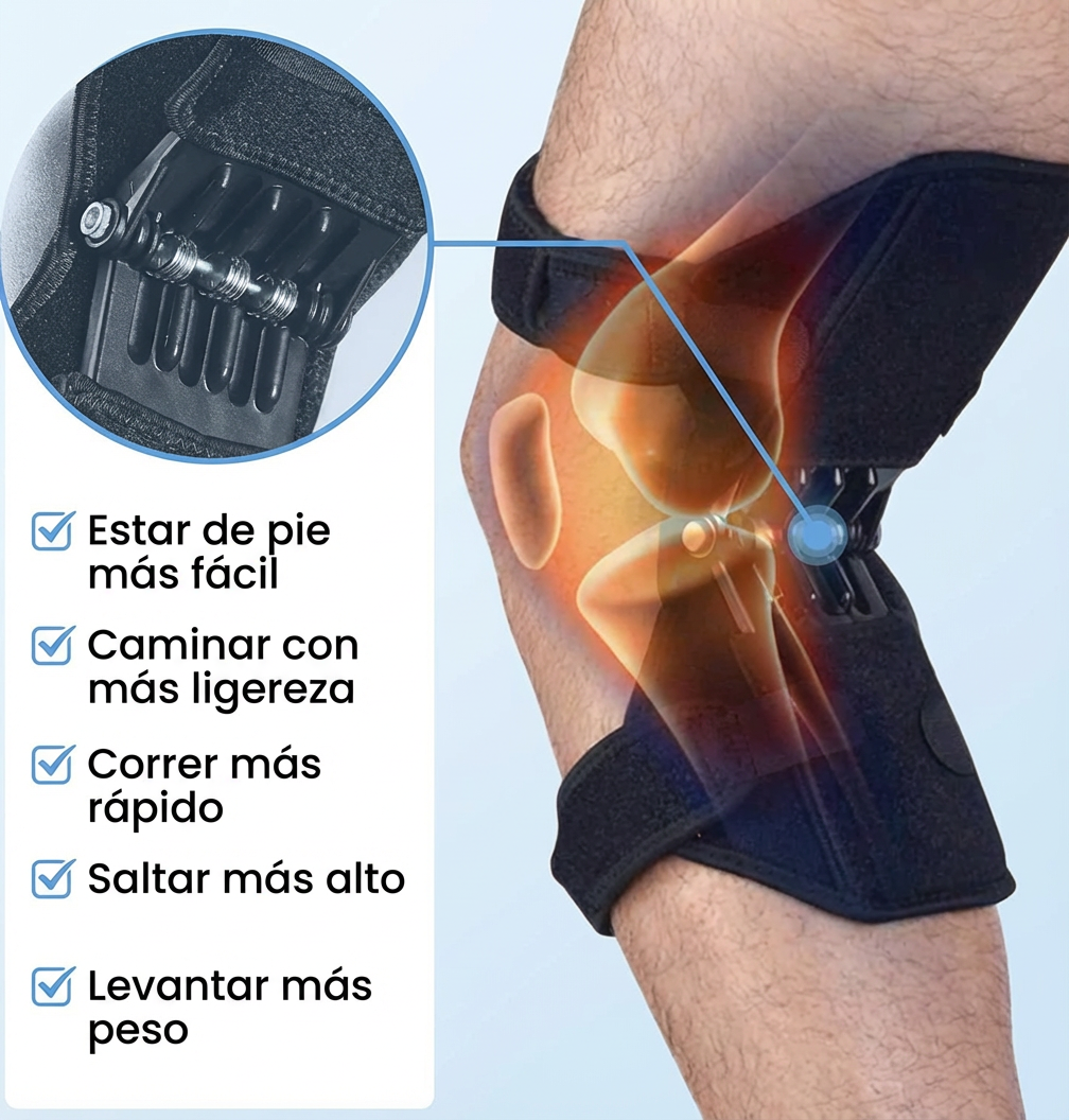 Rodilleras de Soporte 🦵⚙️ Más fuerza, menos dolor, mejor estabilidad 💪 + Envío gratis